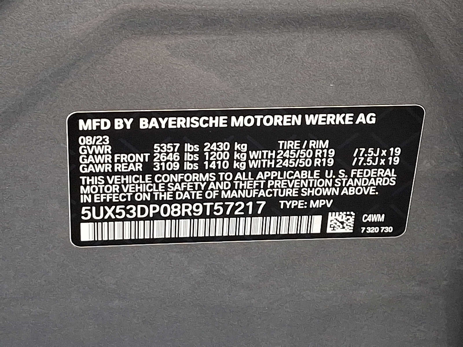 2024 BMW X3 xDrive30i Sports Activity Vehicle