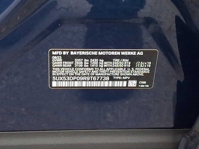 2024 BMW X3 xDrive30i Sports Activity Vehicle