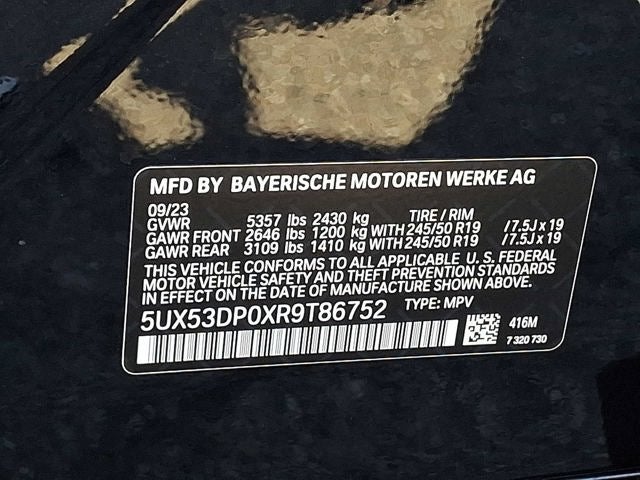 2024 BMW X3 xDrive30i Sports Activity Vehicle