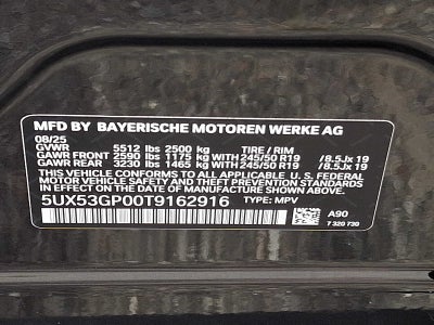 2026 BMW X3 30 xDrive Sports Activity Vehicle