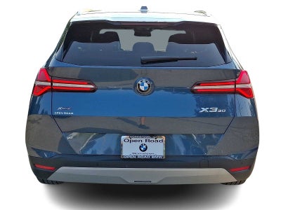 2025 BMW X3 30 xDrive Sports Activity Vehicle