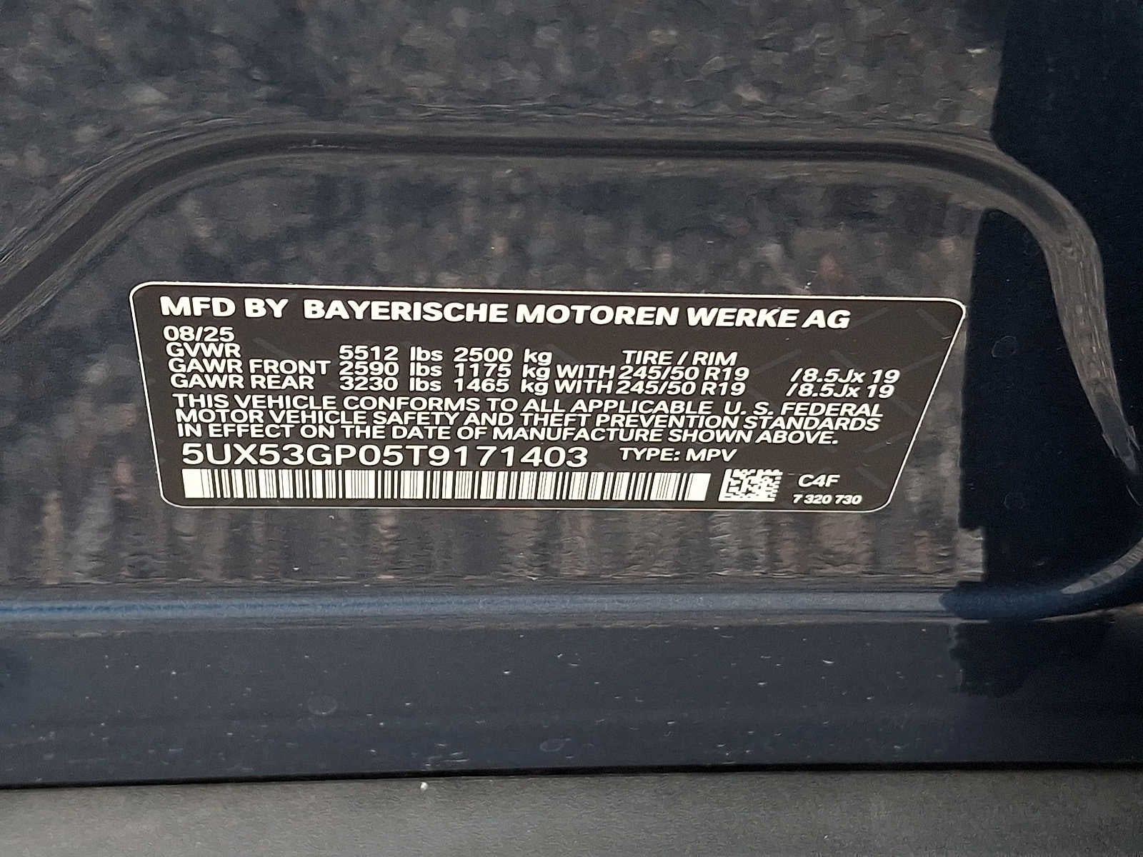 2026 BMW X3 30 xDrive Sports Activity Vehicle