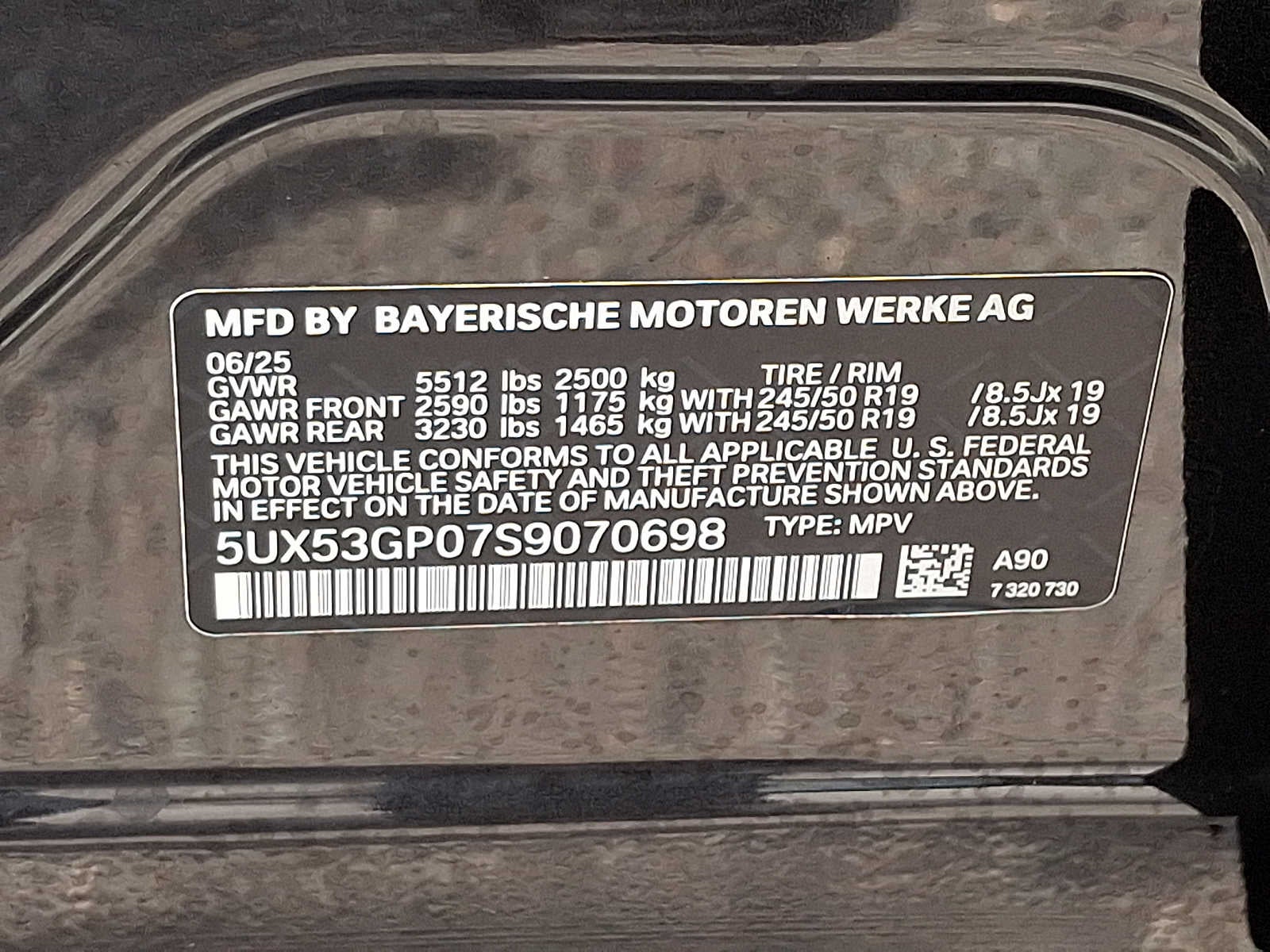 2025 BMW X3 30 xDrive Sports Activity Vehicle