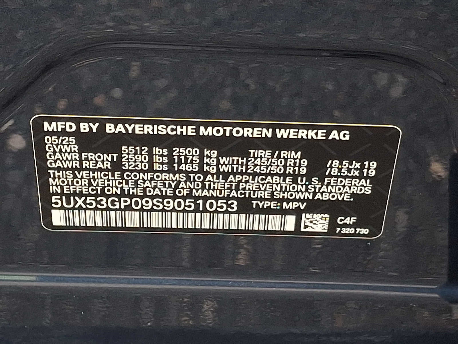 2025 BMW X3 30 xDrive Sports Activity Vehicle