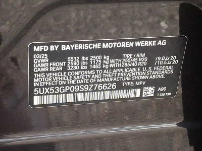 2025 BMW X3 30 xDrive Sports Activity Vehicle