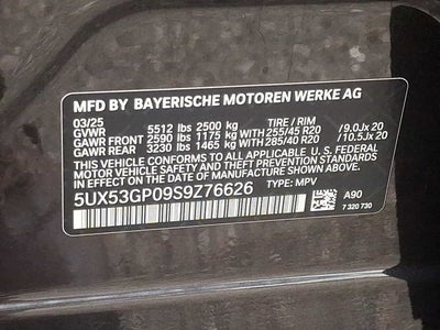 2025 BMW X3 30 xDrive Sports Activity Vehicle