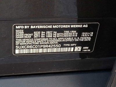 2023 BMW X5 xDrive40i Sports Activity Vehicle