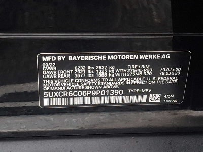 2023 BMW X5 xDrive40i Sports Activity Vehicle