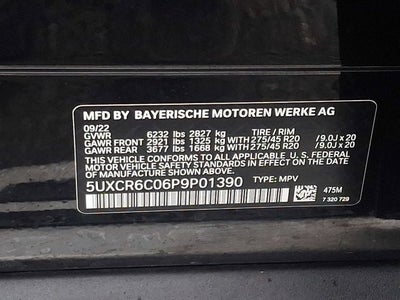 2023 BMW X5 xDrive40i Sports Activity Vehicle