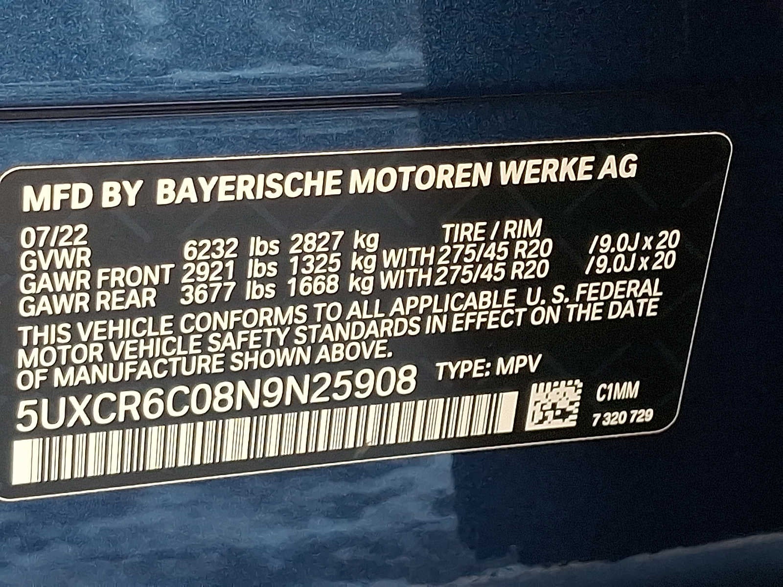 2022 BMW X5 xDrive40i Sports Activity Vehicle