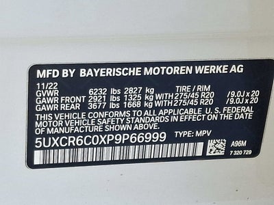 2023 BMW X5 xDrive40i Sports Activity Vehicle