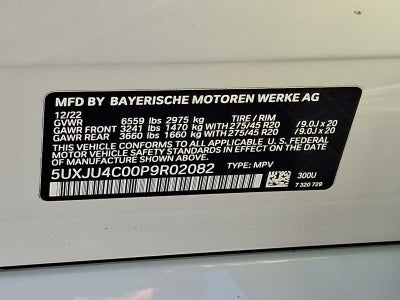2023 BMW X5 M50i Sports Activity Vehicle