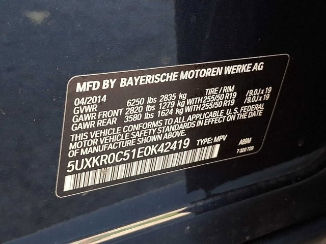 2014 BMW X5 AWD 4dr xDrive35i