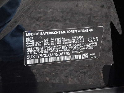 2021 BMW X3 xDrive30i Sports Activity Vehicle