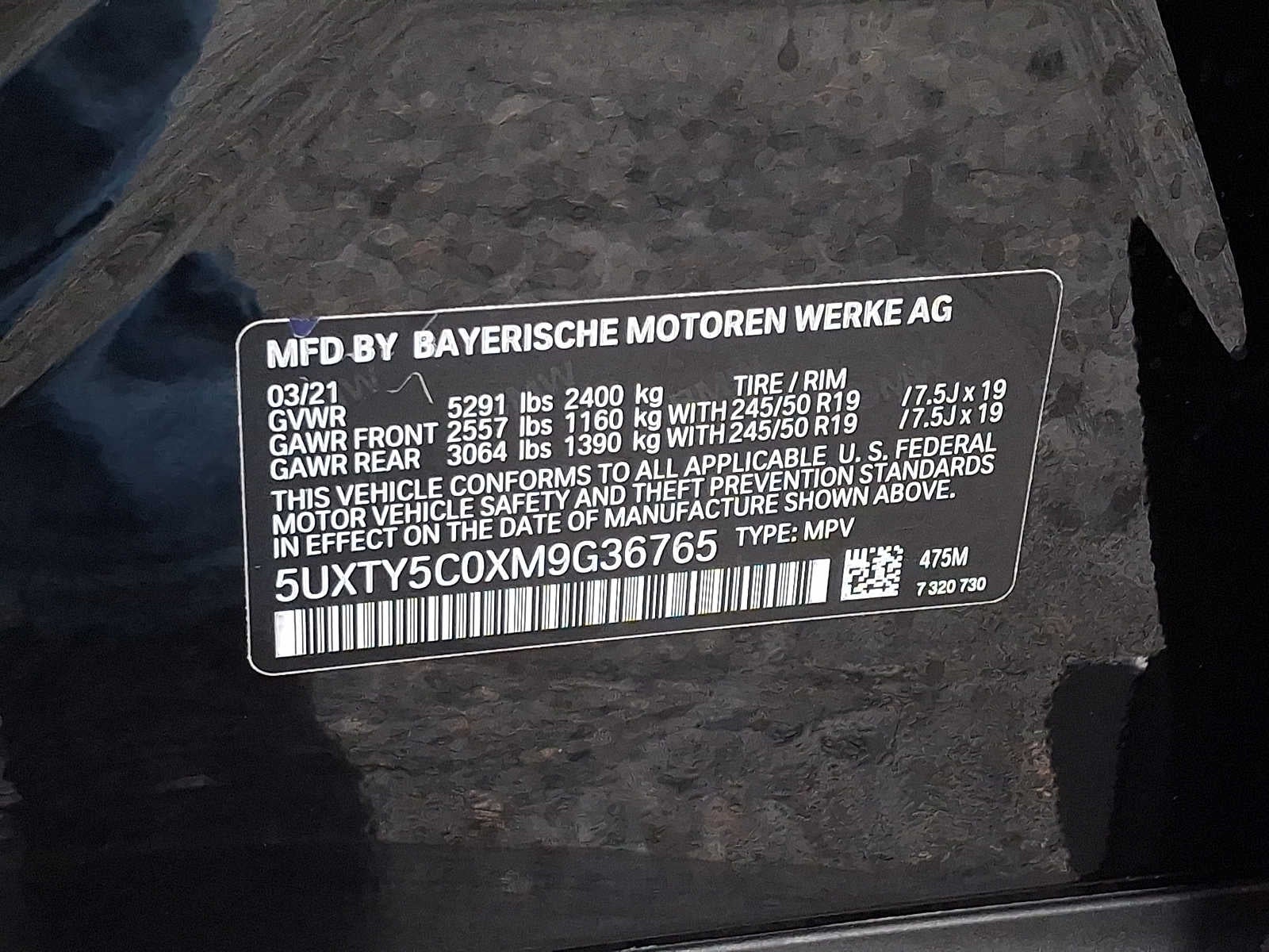 2021 BMW X3 xDrive30i Sports Activity Vehicle