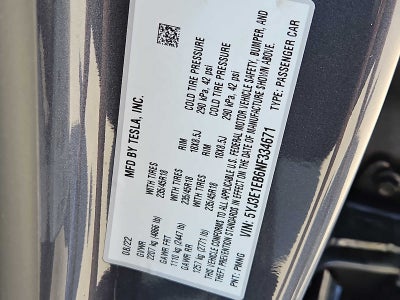 2022 Tesla Model 3 Long Range AWD *Ltd Avail*