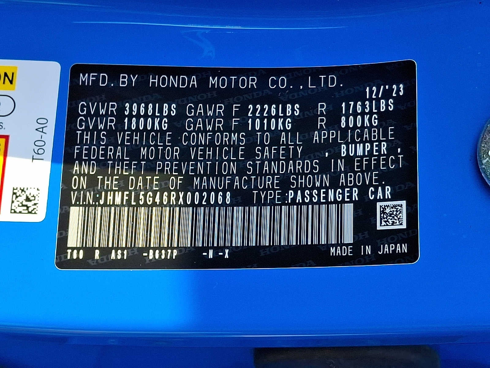 2024 Honda Civic Type R Manual