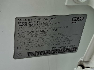 2020 Audi Q3 Premium 45 TFSI quattro
