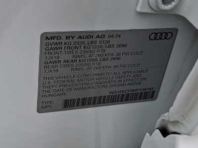 2024 Audi Q3 S line Premium Plus 45 TFSI quattro