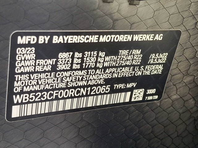 2024 BMW iX xDrive50 Sports Activity Vehicle