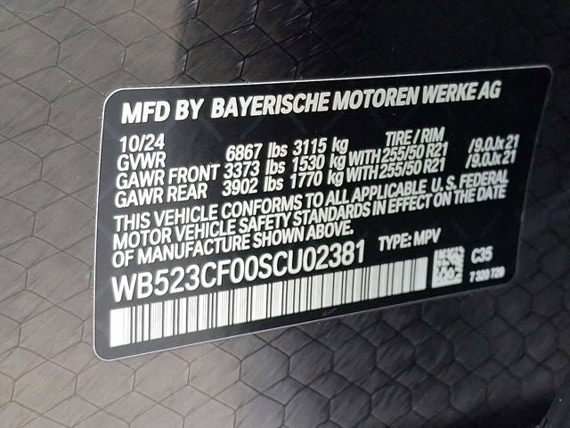 2025 BMW iX xDrive50 Sports Activity Vehicle