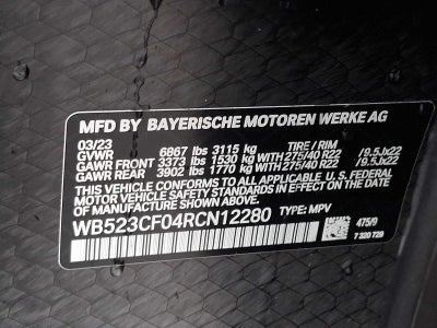 2024 BMW iX xDrive50 Sports Activity Vehicle