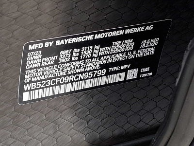 2024 BMW iX xDrive50 Sports Activity Vehicle