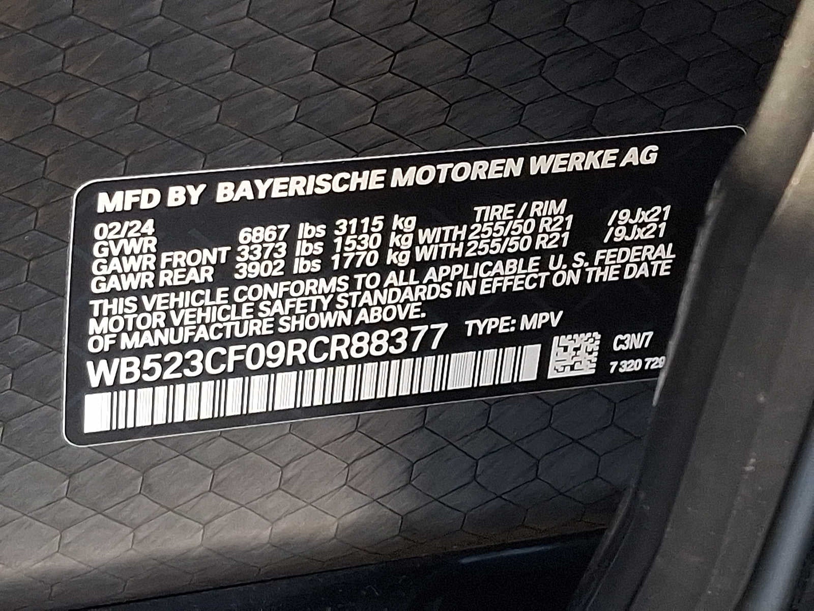 2024 BMW iX xDrive50 Sports Activity Vehicle