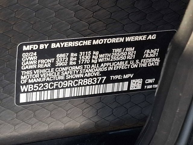 2024 BMW iX xDrive50 Sports Activity Vehicle