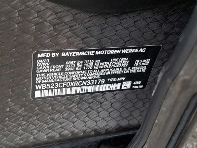 2024 BMW iX xDrive50 Sports Activity Vehicle