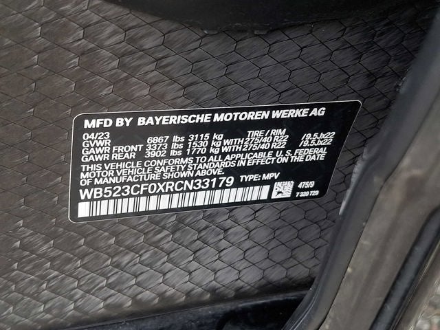 2024 BMW iX xDrive50 Sports Activity Vehicle