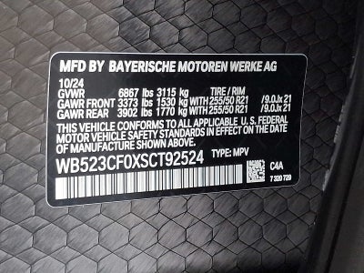 2025 BMW iX xDrive50 Sports Activity Vehicle