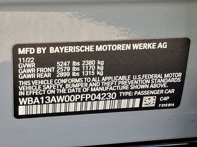 2023 BMW 4 Series M440i xDrive Gran Coupe