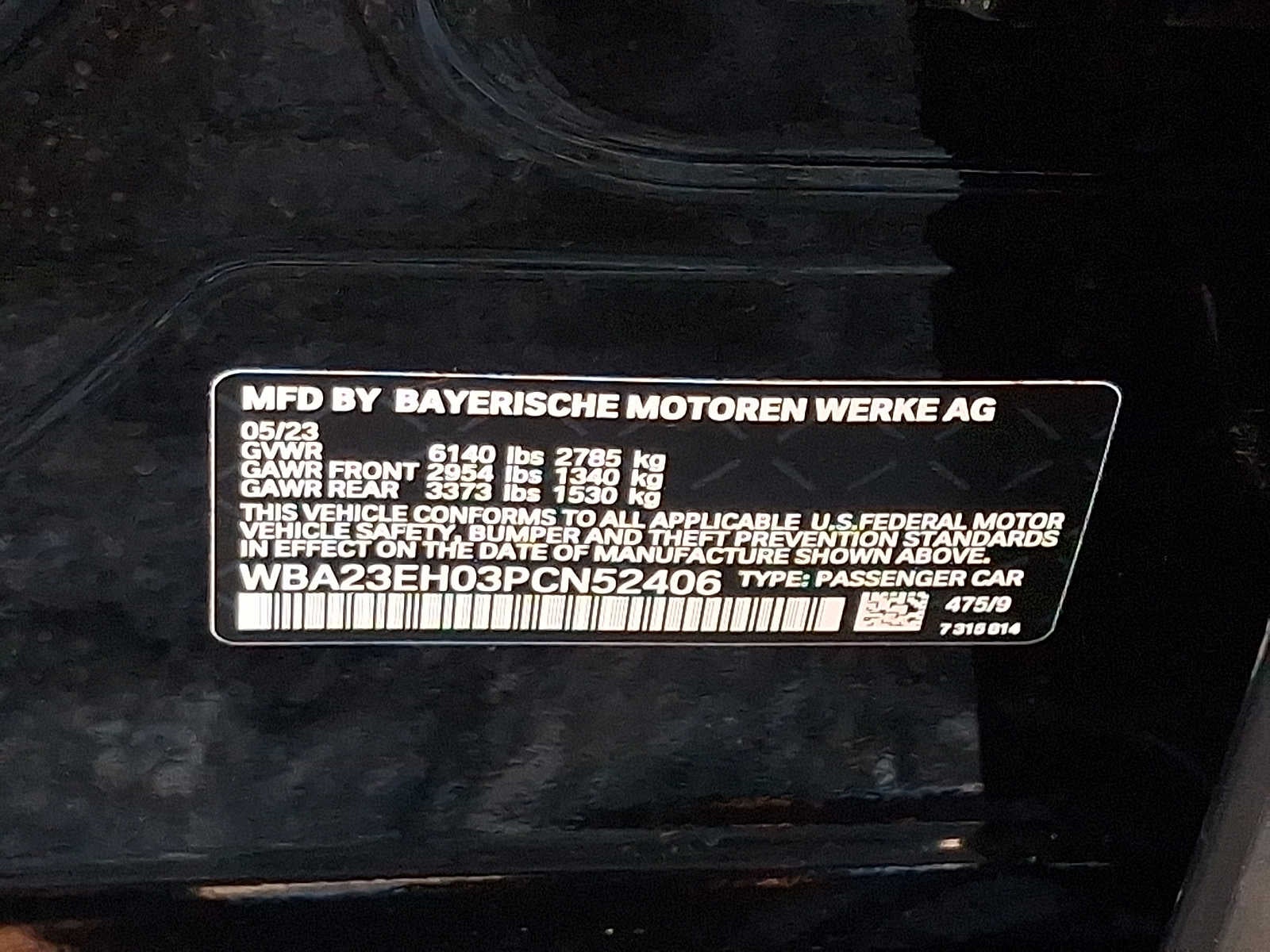 2023 BMW 7 Series 740i Sedan