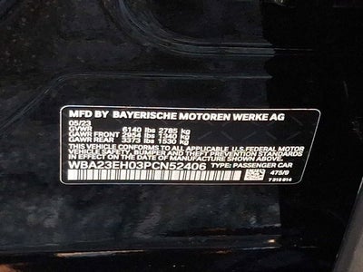 2023 BMW 7 Series 740i Sedan