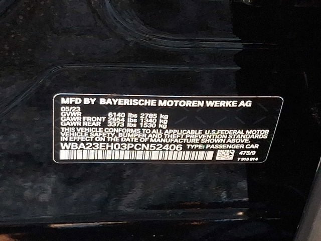 2023 BMW 7 Series 740i Sedan