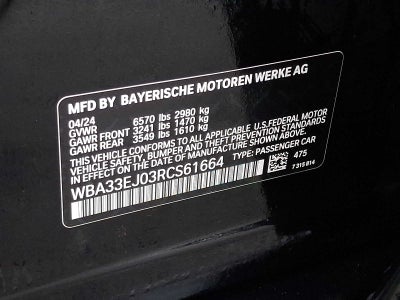 2024 BMW 7 Series 760i xDrive Sedan