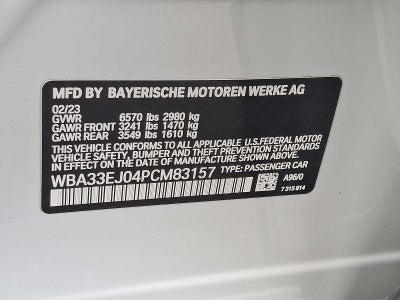 2023 BMW 7 Series 760i xDrive Sedan