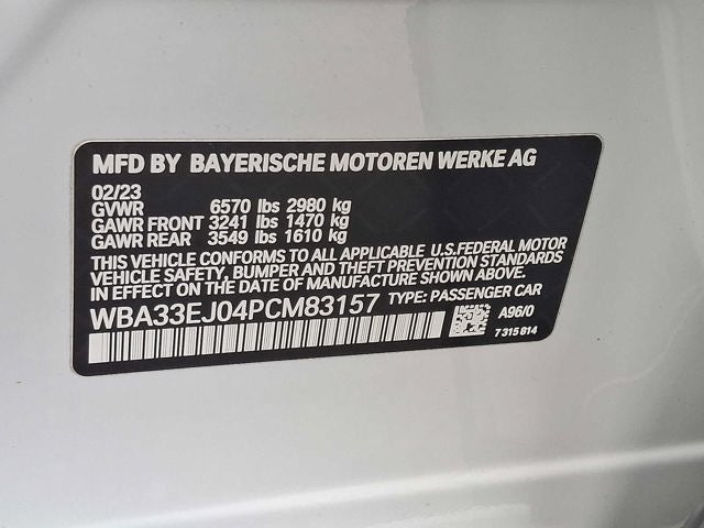 2023 BMW 7 Series 760i xDrive Sedan