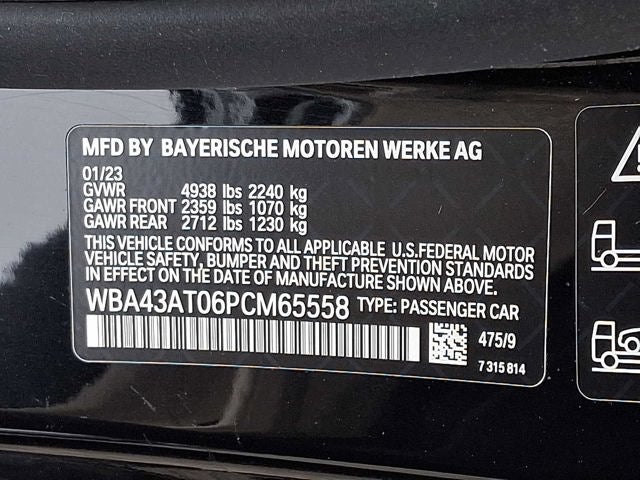 2023 BMW 4 Series 430i xDrive Convertible