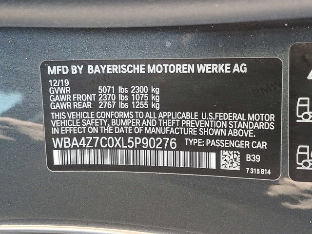 2020 BMW 4 Series 440i xDrive Convertible