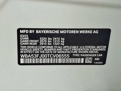 2026 BMW 5 Series 530i xDrive Sedan