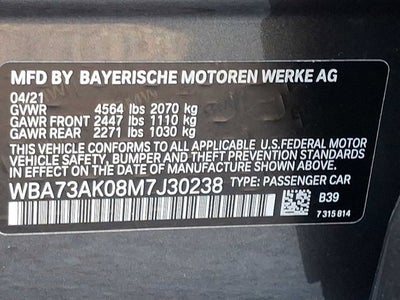 2021 BMW 2 Series 228i xDrive Gran Coupe