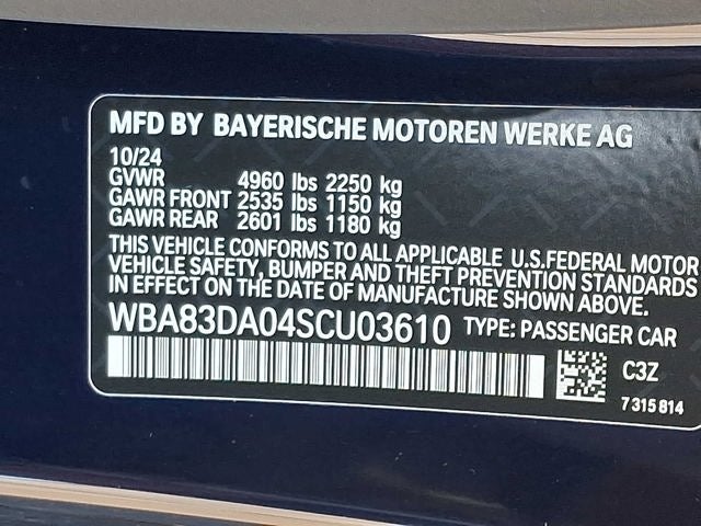 2025 BMW 4 Series M440i xDrive Coupe