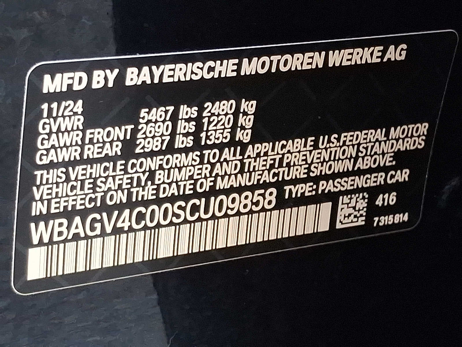 2025 BMW 8 Series 840i xDrive Gran Coupe