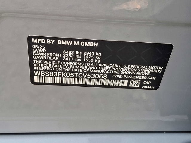 2026 BMW M5 Sedan