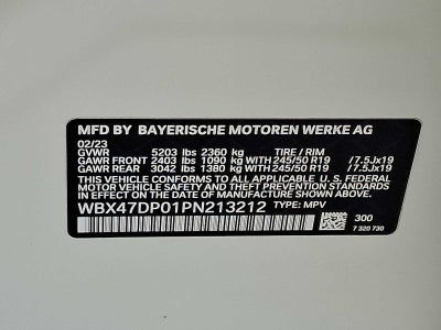 2023 BMW X3 sDrive30i Sports Activity Vehicle South Africa