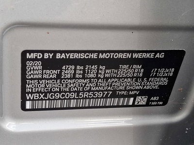 2020 BMW X1 xDrive28i Sports Activity Vehicle