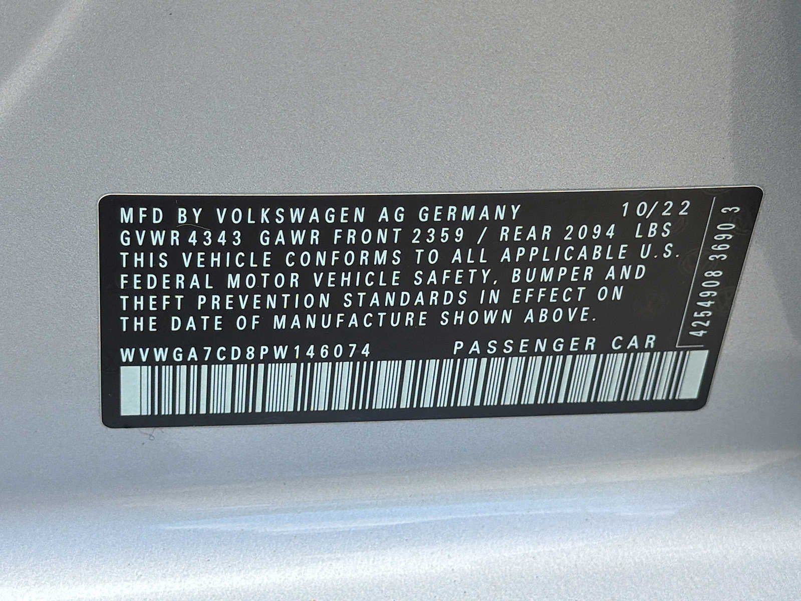2023 Volkswagen Golf GTI 2.0T S DSG