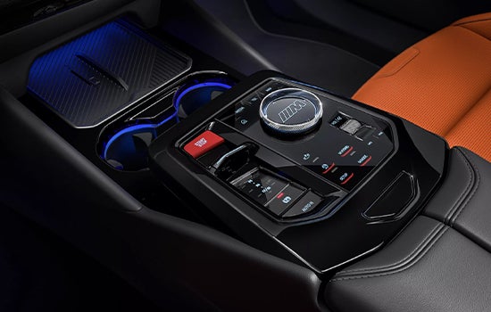 The M-specific center console. | BMW of Morristown in Morristown NJ